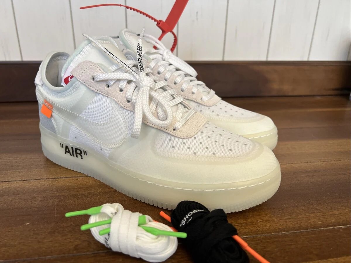 Customer photo of AF 1 Low x OW 'The Ten' White