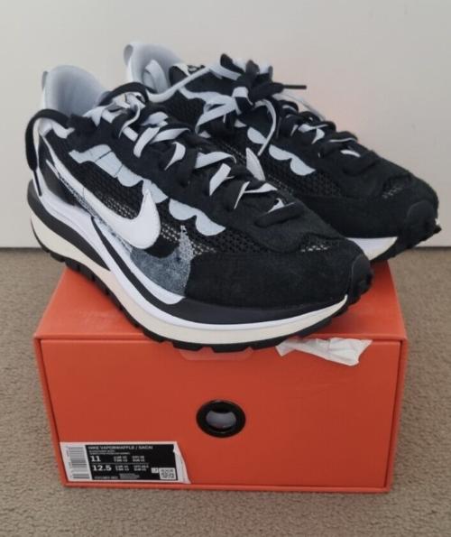 Customer photo of Sacai x VaporWaffle 'Black White'
