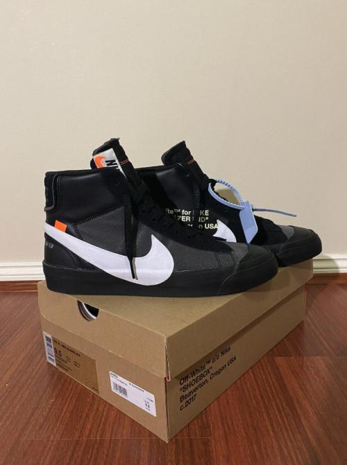 Customer photo of Blazer Mid x OW 'Grim Reapers'
