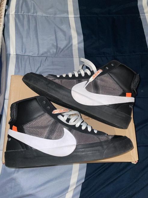 Customer photo of Blazer Mid x OW 'Grim Reapers'