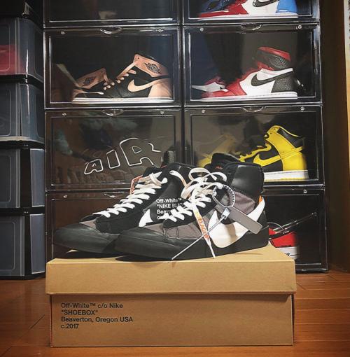 Customer photo of Blazer Mid x OW 'Grim Reapers'