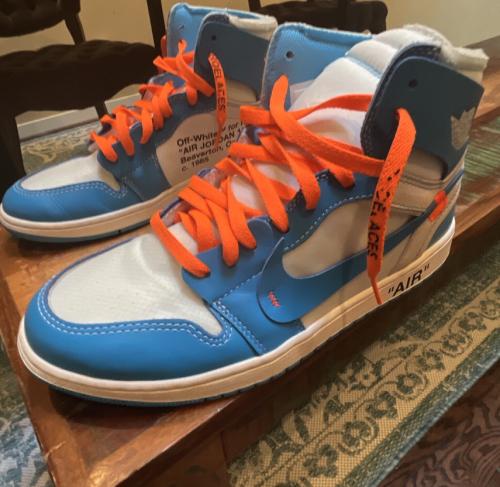 Customer photo of AJ 1 Retro High OG x OW 'UNC'