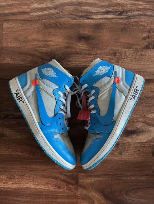 Customer photo of AJ 1 Retro High OG x OW 'UNC'