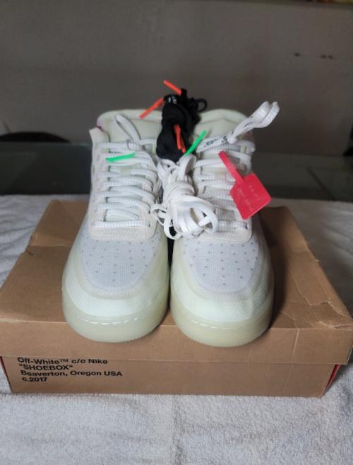 Customer photo of AF 1 Low x OW 'The Ten' White