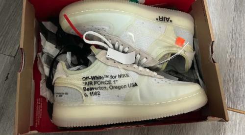 Customer photo of AF 1 Low x OW 'The Ten' White