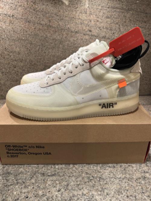 Customer photo of AF 1 Low x OW 'The Ten' White