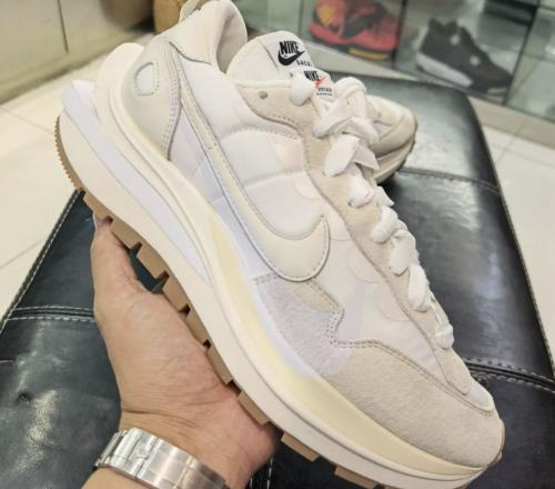 Customer photo of Sacai x VaporWaffle 'Sail Gum'