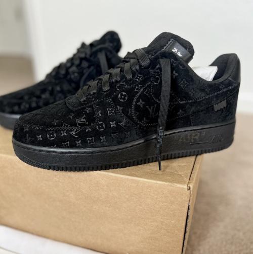 Customer photo of AF 1 Low x LV 'Black' Customs