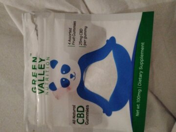 CBD Gummies 100mg Bag review