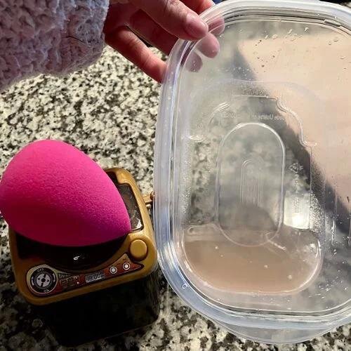 Lavadora para maquillaje