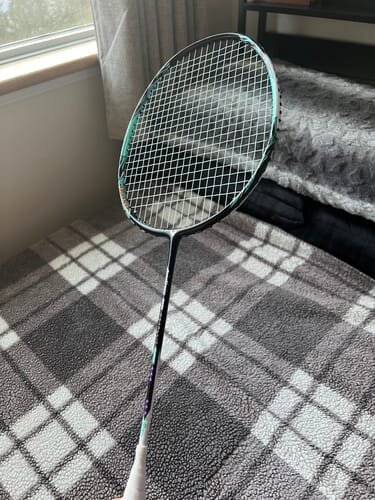 Victor Auraspeed 90K Metallic R Unstrung Badminton Racket [Pale