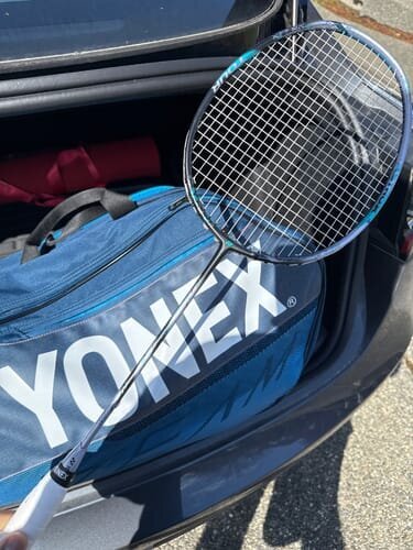 Yonex ASTROX 88D TOUR Unstrung Badminton Racket [Black/Silver