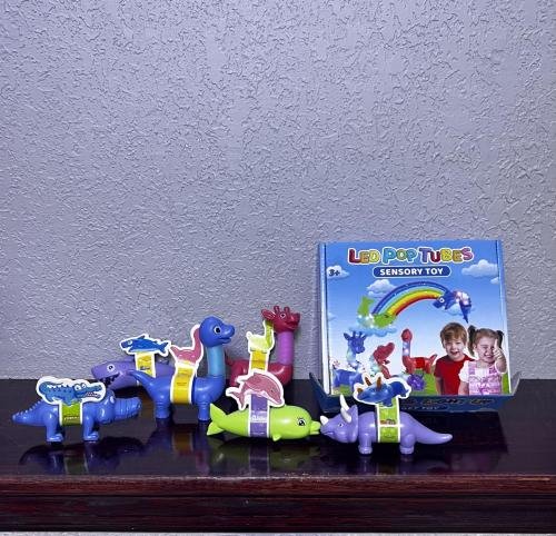 🎁 Gift-Worthy Giraffe Fidget Tubes: Perfect for Playtime 🦒