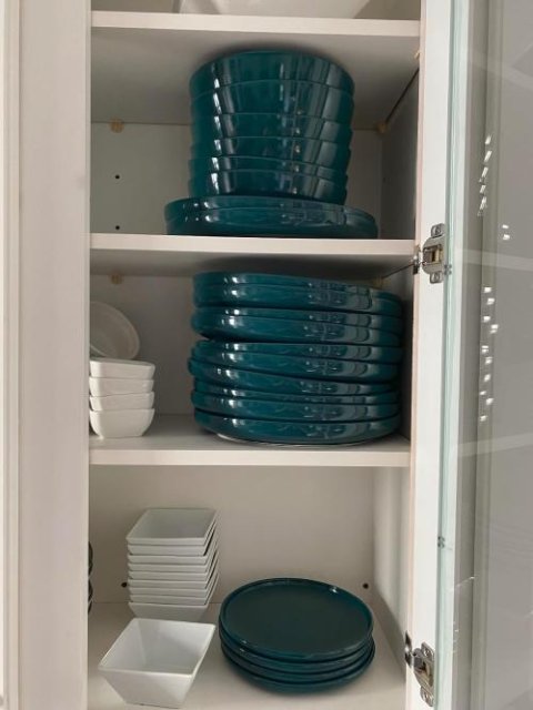 🌿 Elegant Green Ceramic Tableware – Handmade Perfection for the Dining Table 🍽️