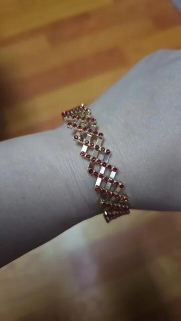 🎁 Täydellinen lahja: Muunneltava rannerengas, jossa kimalteleva CZ Glamour 💎