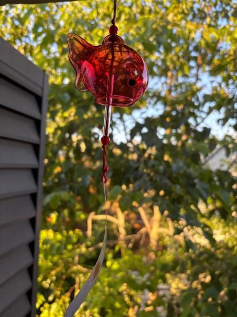 🍃 Elegant Glass Wind Chimes: Relaxing Sounds & Good Luck Charms 🎋