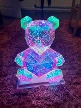 🎀 Whimsical Bear Light: Perfect Gift for Any Room 🌈✨