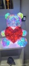 🎀 Whimsical Bear Light: Perfect Gift for Any Room 🌈✨