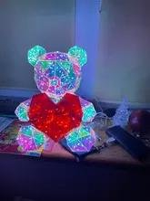 🎀 Whimsical Bear Light: Perfect Gift for Any Room 🌈✨