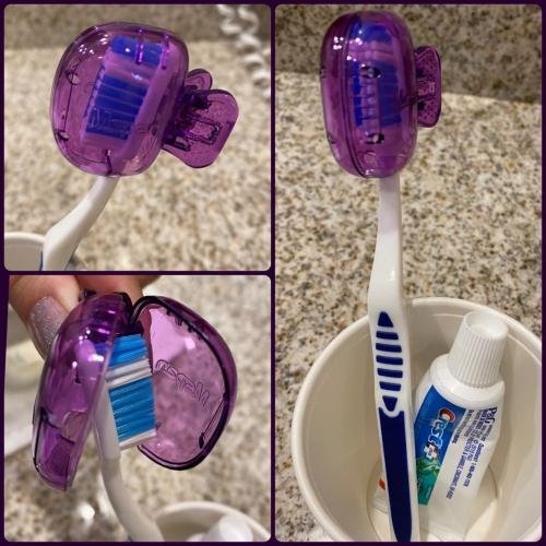 🎒 Protecteurs de brosse à dents portables: Compagnons de voyage colorés et hygiéniques 🌟