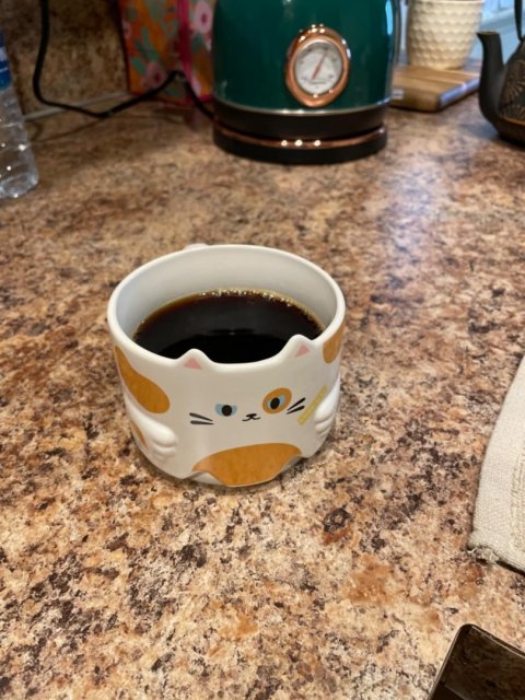 🎁 Perfect Cat Lover’s Gift: Stackable Mugs for Home & Office 🐈☕