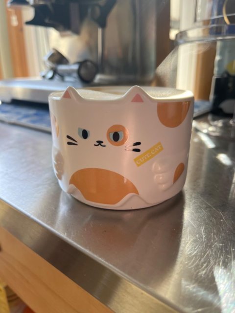 🎁 Perfect Cat Lover’s Gift: Stackable Mugs for Home & Office 🐈☕