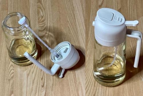 🌟 Savor the Difference: Elegant Dual-Function Oil Spray Bottle