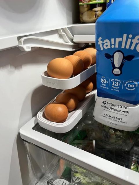 🌟 Eggcellent Egg Dispenser: Streamline Your Fridge, Elevate Your Eggsperience