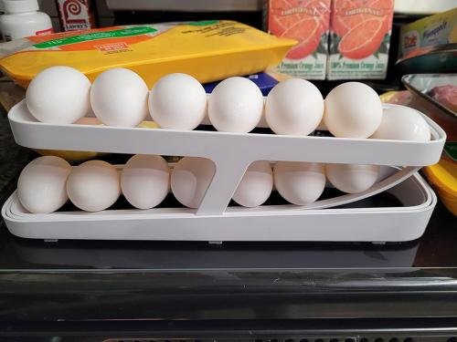 🌟 Eggcellent Egg Dispenser: Streamline Your Fridge, Elevate Your Eggsperience