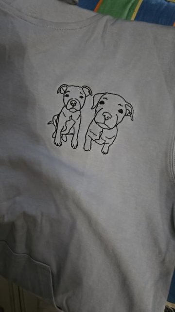 Sweat-shirt portrait personnalisé