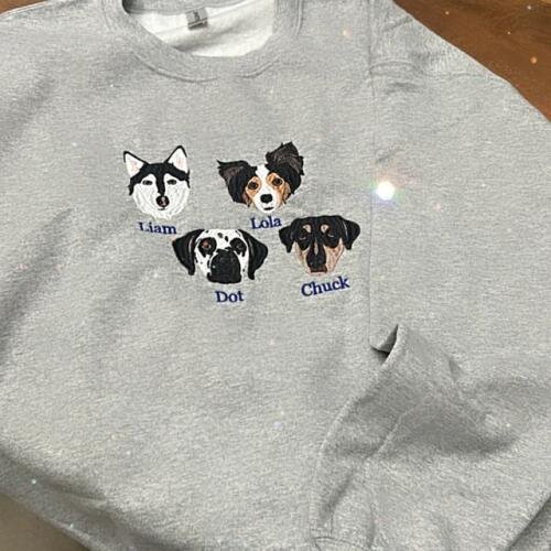 Sweat-shirt portrait personnalisé