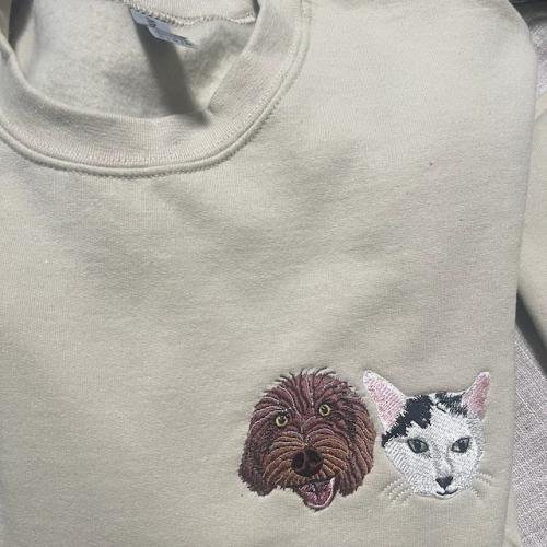 Sweat-shirt portrait personnalisé