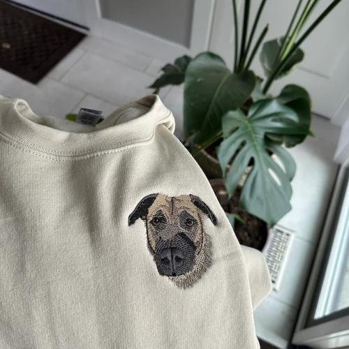 Sweat-shirt portrait personnalisé