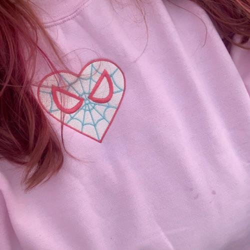 Custom Spider Couple Sweatshirt