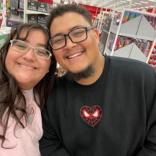 Custom Spider Couple Sweatshirt