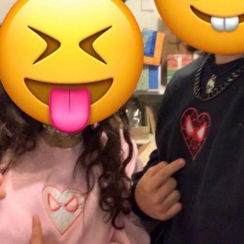 Custom Spider Couple Sweatshirt