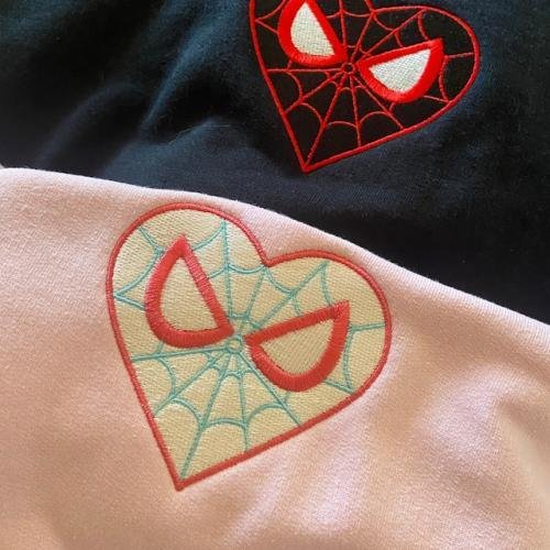 Custom Spider Couple Sweatshirt