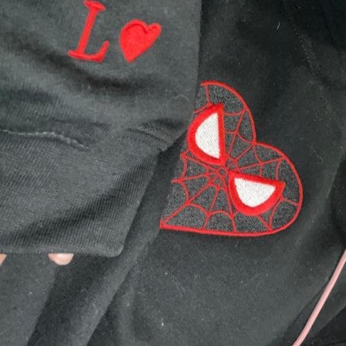 Custom Spider Couple Sweatshirt