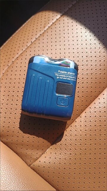 Portable Rotary Dual Ring Electric Shaver