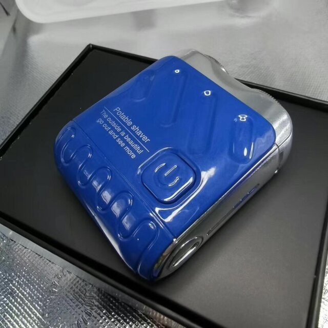 Portable Rotary Dual Ring Electric Shaver