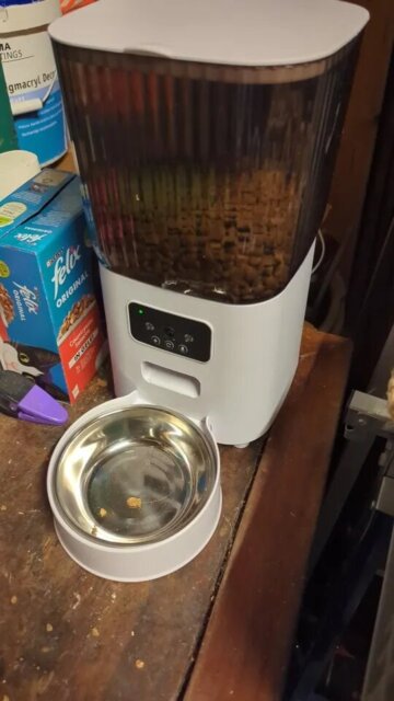 Smart Camera Feeder Dual Bowl