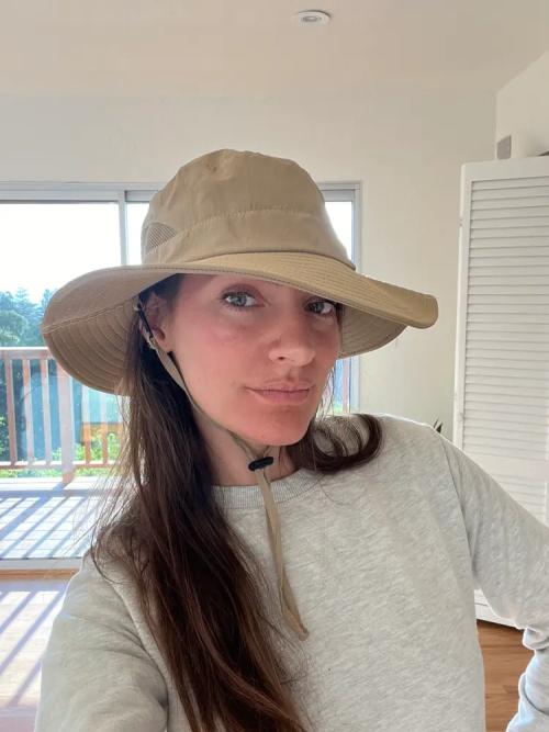 UV Summer Hat Almond / Medium