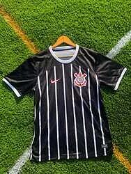 Corinthians 2023/24 Away Black Jersey – Modern Nike Brasileirão