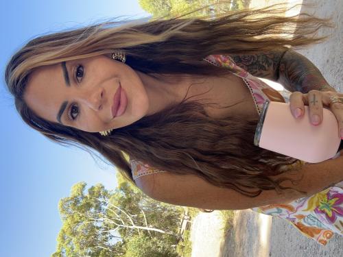 Customer wearing Muse extensions