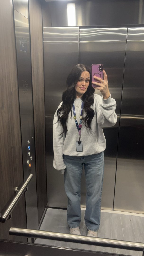 Customer wearing Muse extensions