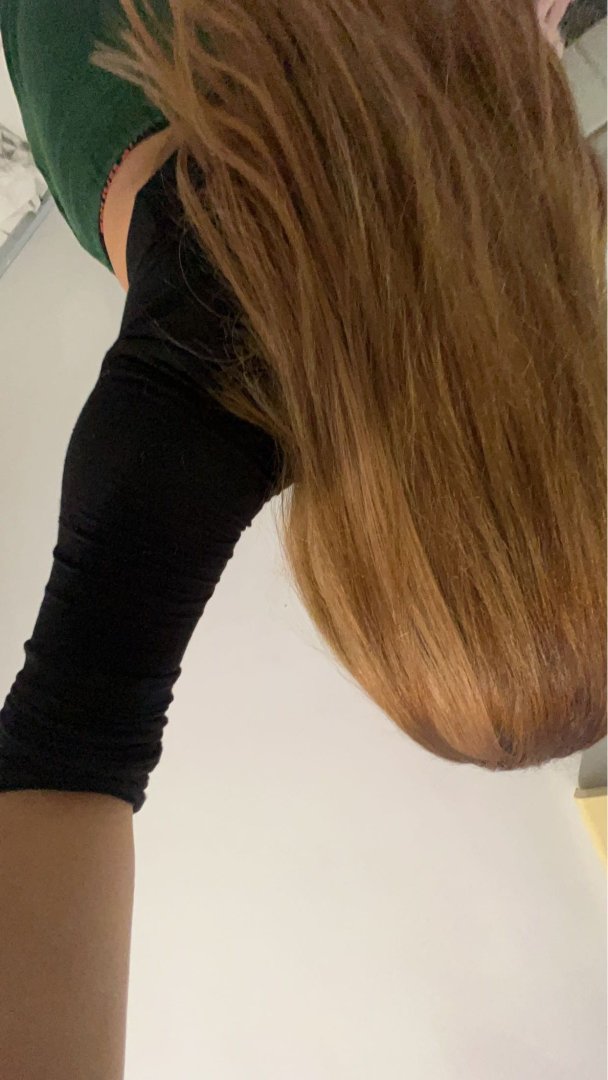 Customer wearing Muse extensions
