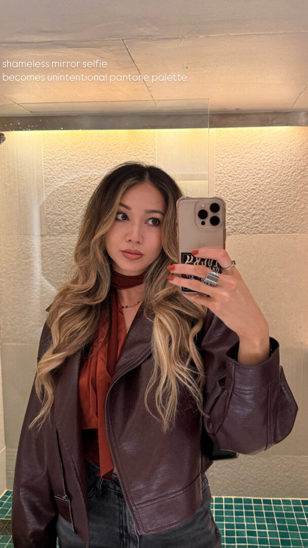 Customer wearing Muse extensions