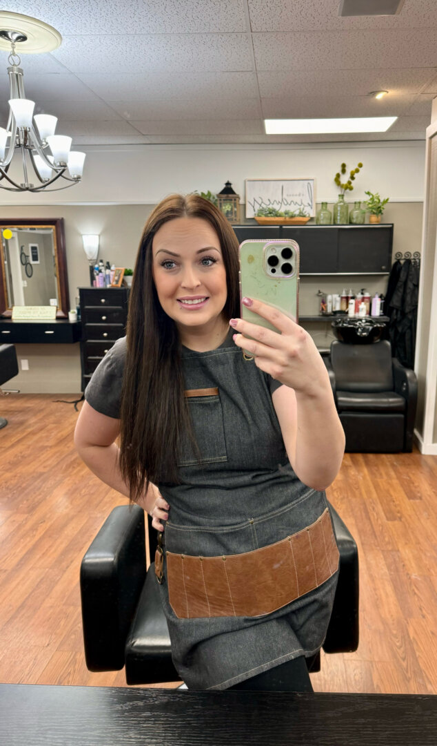 Customer wearing Muse extensions