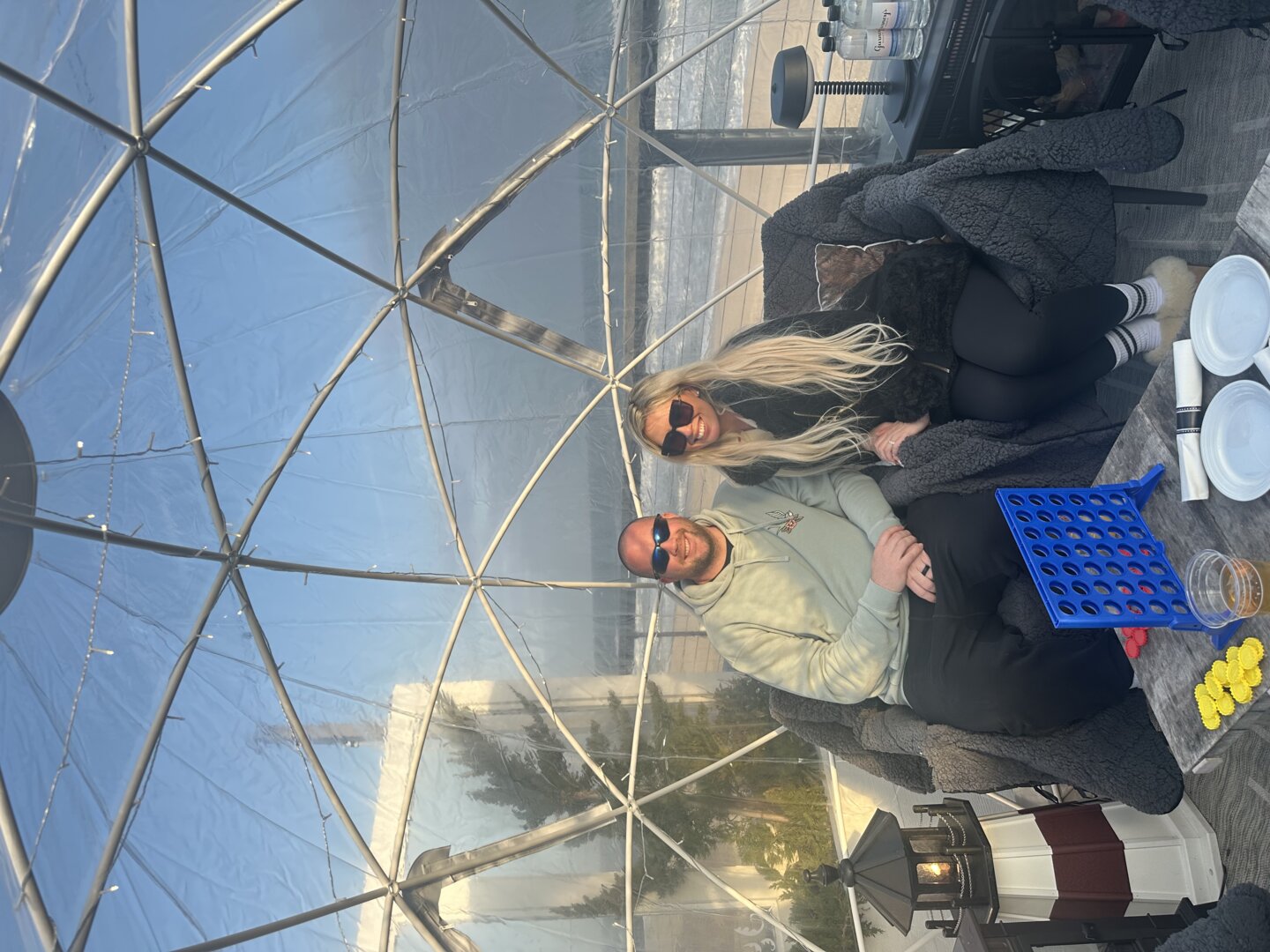 Customer wearing Muse extensions