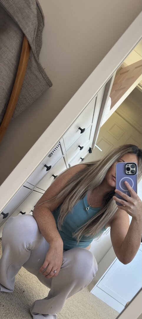 Customer wearing Muse extensions